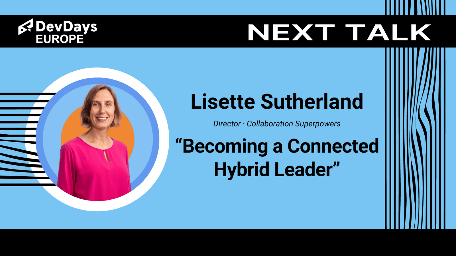 Lisette Sutherland Speaker Shai Almog